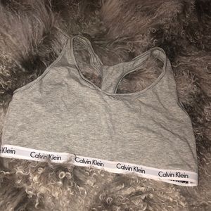 Calvin Klein Grey Bra